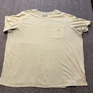 Carhartt Loose Fit 3XL Green Short Sleeve‎ Men's Pocket T-Shirt